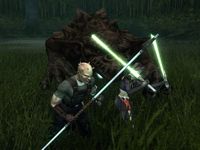 une photo d'Ã©cran de Star Wars - Knights of the Old Republic 2 - The Sith Lords sur Microsoft X-Box